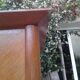 Wardrobe 3 doors sliding vintage feet compass