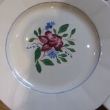 6 flat plates Digoin Sarreguemines