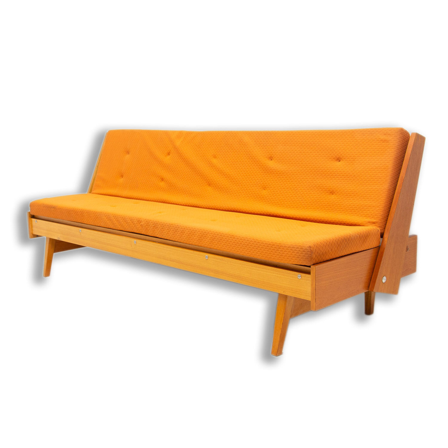 Mid century folding sofabed, 1960´s, Czechoslovakia