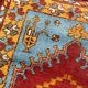 Mid-century Turkish Ushak carpet 144x82cm