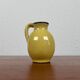 Petit vase carafe en poterie d'atelier du milieu du siècle de BKW Böttger Keramik Wandsbek, Hambourg, Allemagne, années 1960