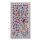 Vintage hand-embroidered tribal tapestry 109x186 cm