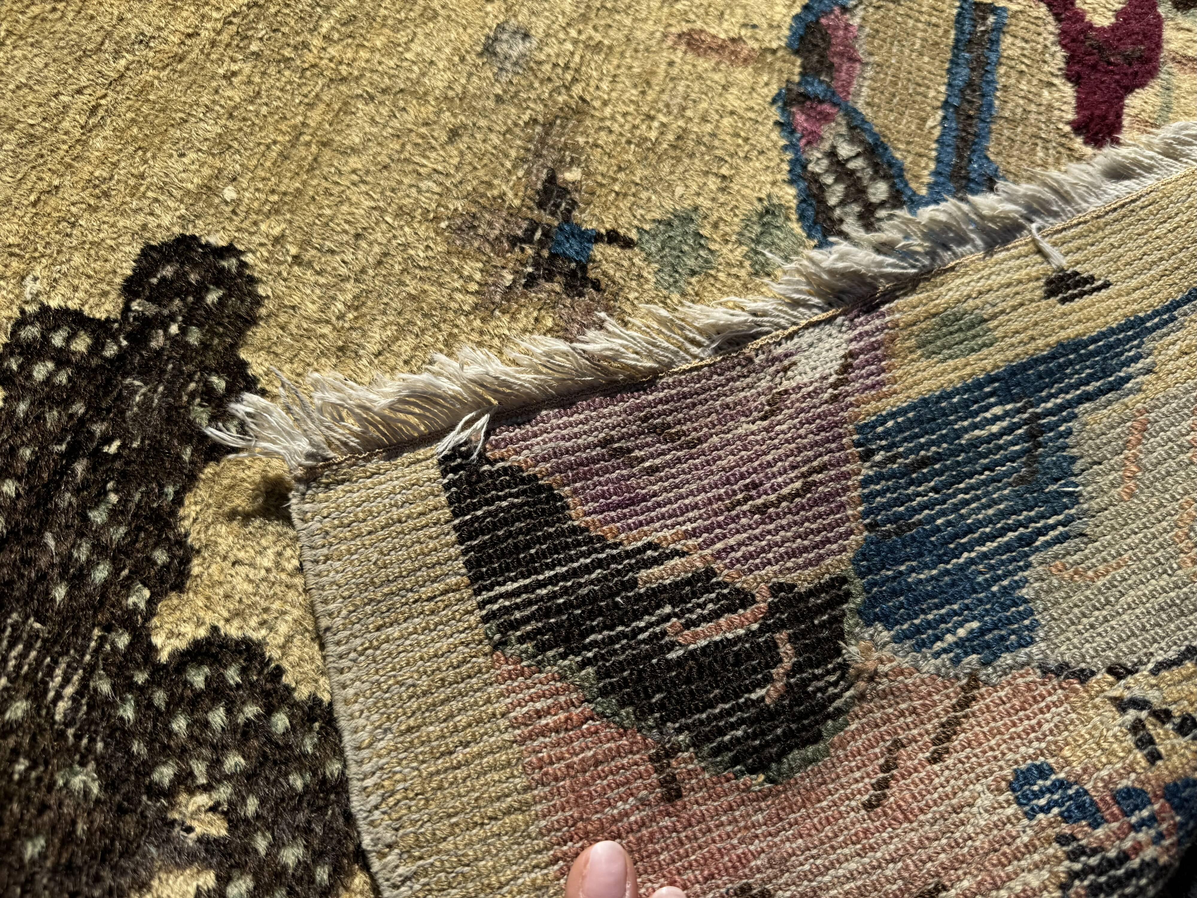 Pao-tao Chinese chinoiserie carpet