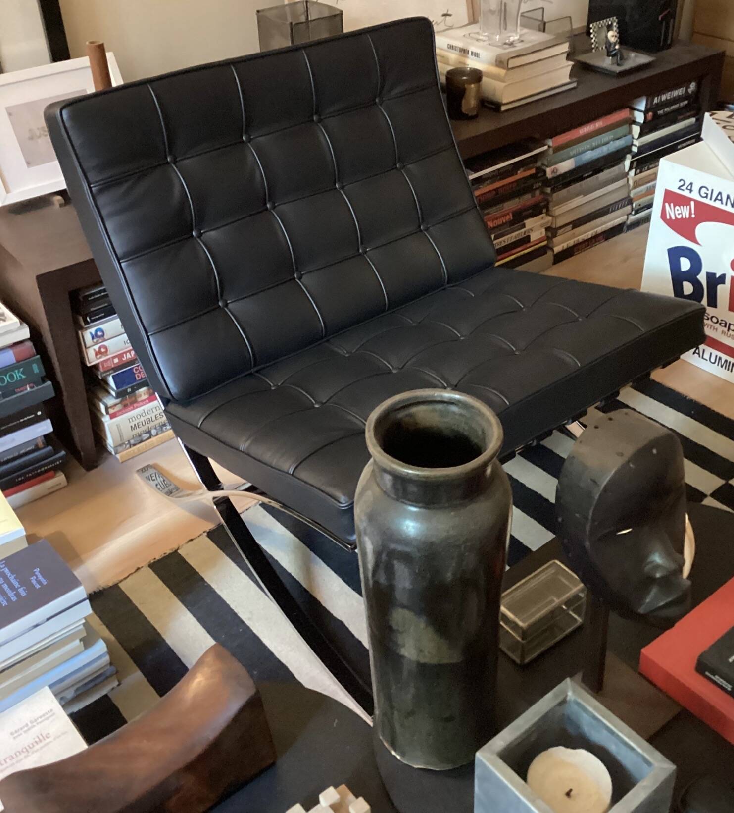 Fauteuil knoll Barcelona mies van der rohe