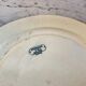 round dish A&C Salins Burgundy model late 19th century