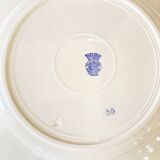 Serving plates, Germaine model, Badonviller