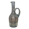Small bubble glass jug