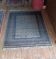 Vintage oriental rug from the 1980s. Handcrafted, silk wool.