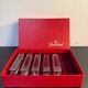 Coffret 5 porte-couteaux en cristal de baccarat France, écrin d'origine