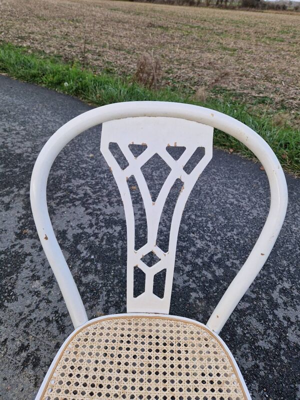 Lot de 4 chaises bistrot vintage