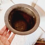 Cloisonné style cava bucket or bronze champagne bucket from the 1960s