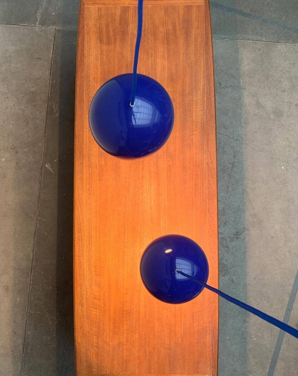 Mid-century Topan suspensions by Verner Panton for Louis Poulsen, set of 2.