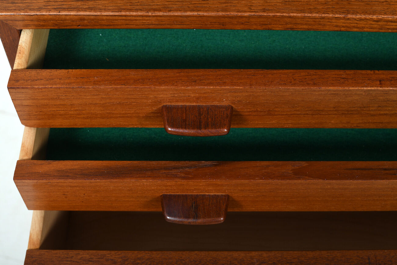 Bibliothèque Hans J. Wegner en teck RY16 de 1958