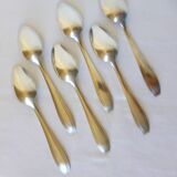 6 Apollo silver-plated soup spoons
