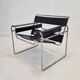 Chaise Wassily par Marcel Breuer, années 1980