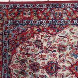 Vintage Indian rug 2.1' x 3.9' (67cm x 120cm), 1970s - 1C1121