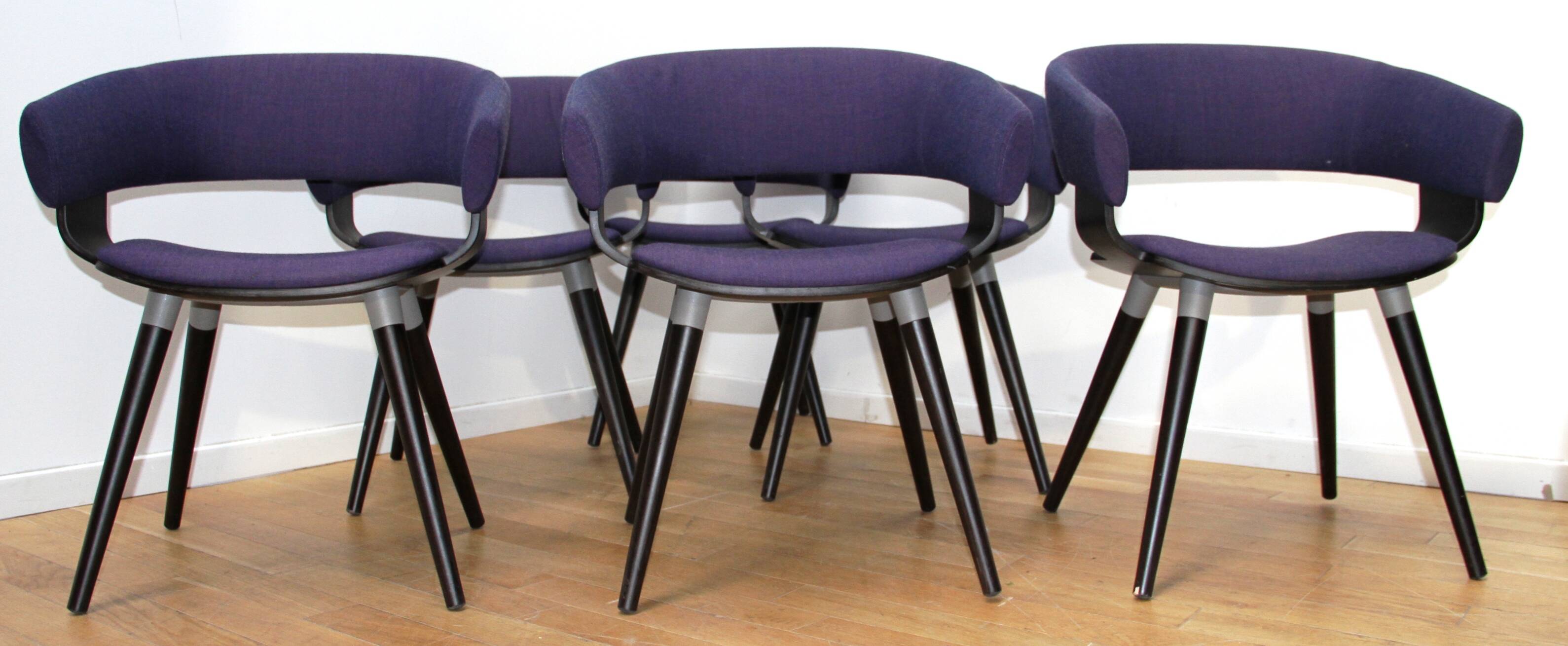 Set of 6 Mollie Chairs, Allermuir