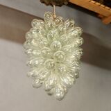Cluster chandelier with glass bulbs