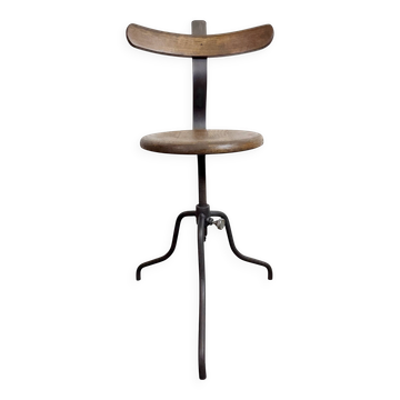 Industrial Factory Swivel Chair, 1950s