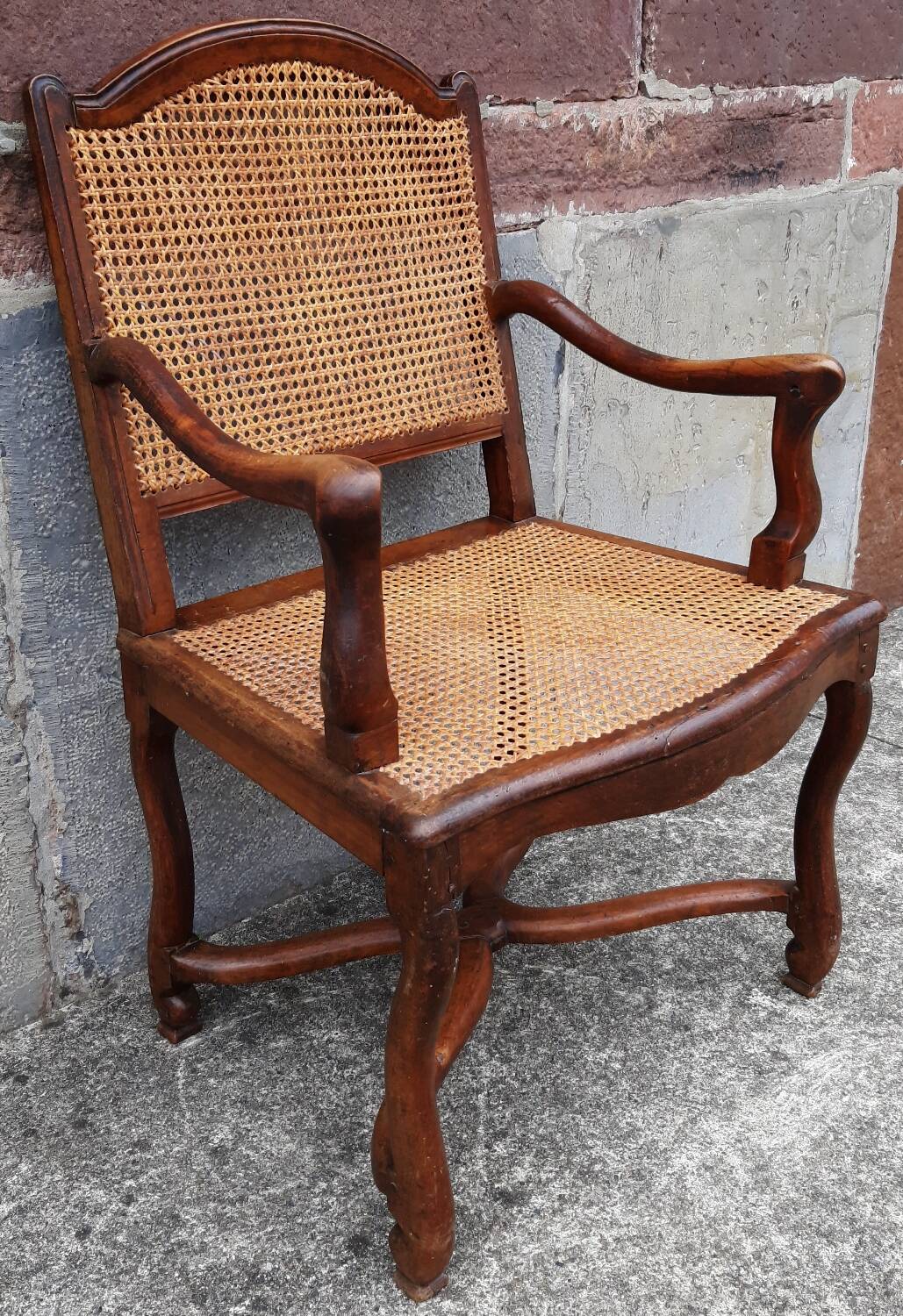 Fauteuil canné, 18ème siècle