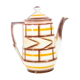 Théière art déco spritzdekor