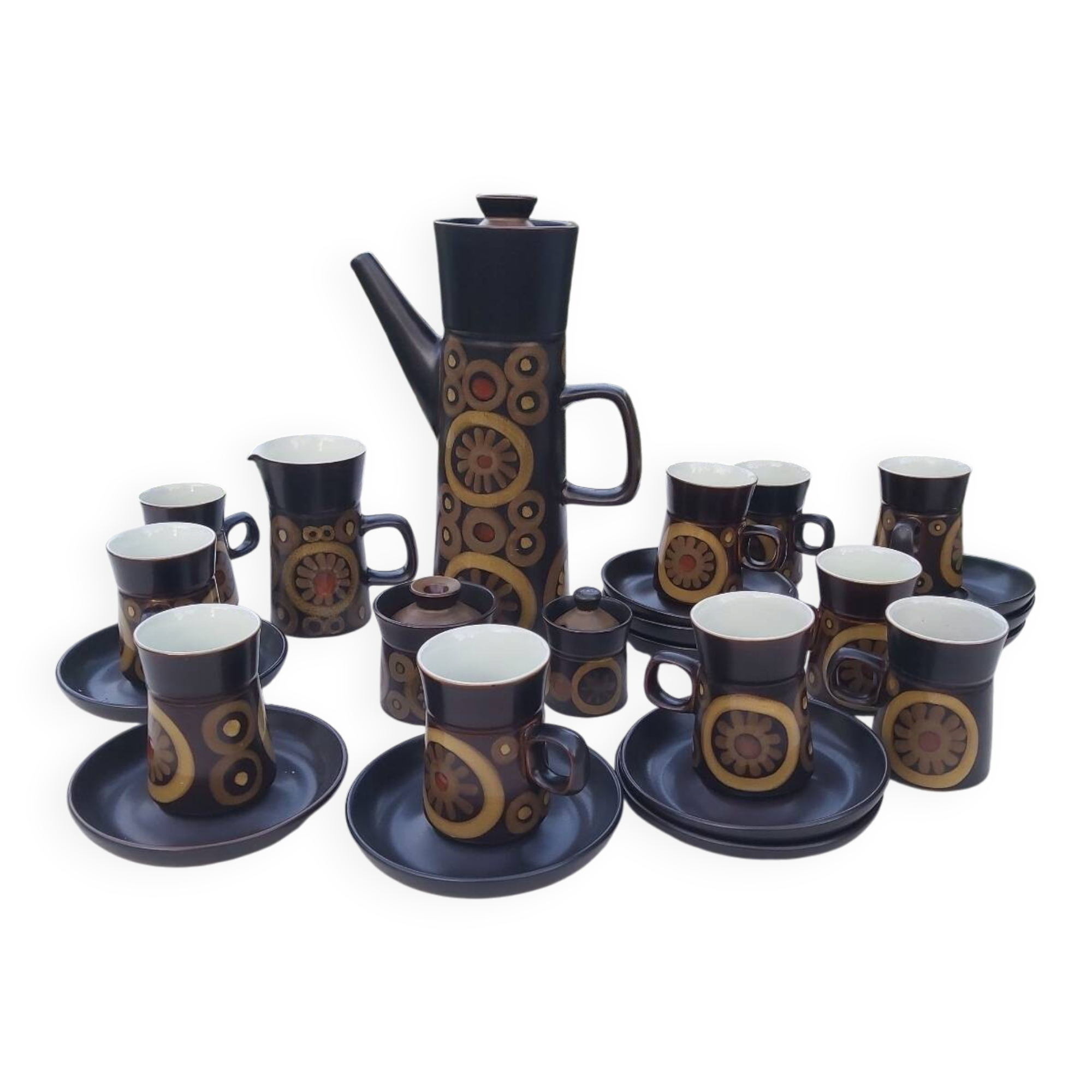 English coffee service DENBY