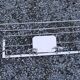 chrome coat rack with 4 hooks