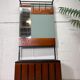 vintage coat rack furniture / standing coat rack