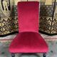 Warmer period Napoleon III red velvet