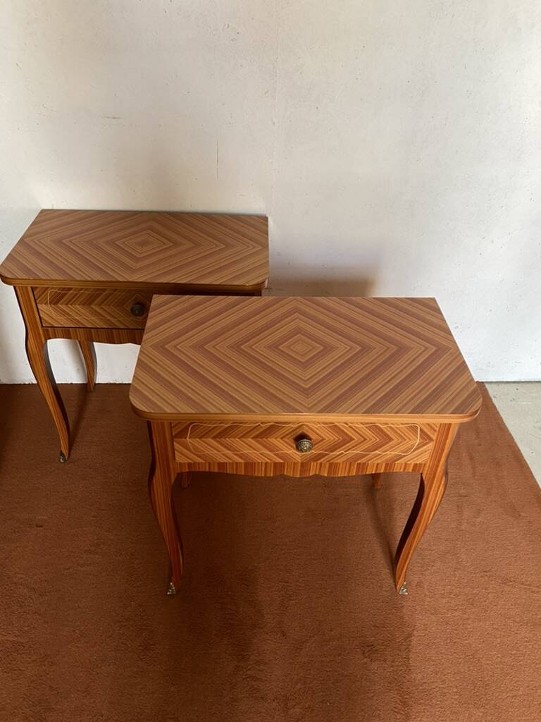 Pair of Vintage Bedside Tables