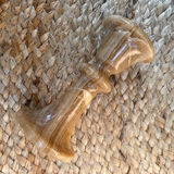 Onyx candle holder