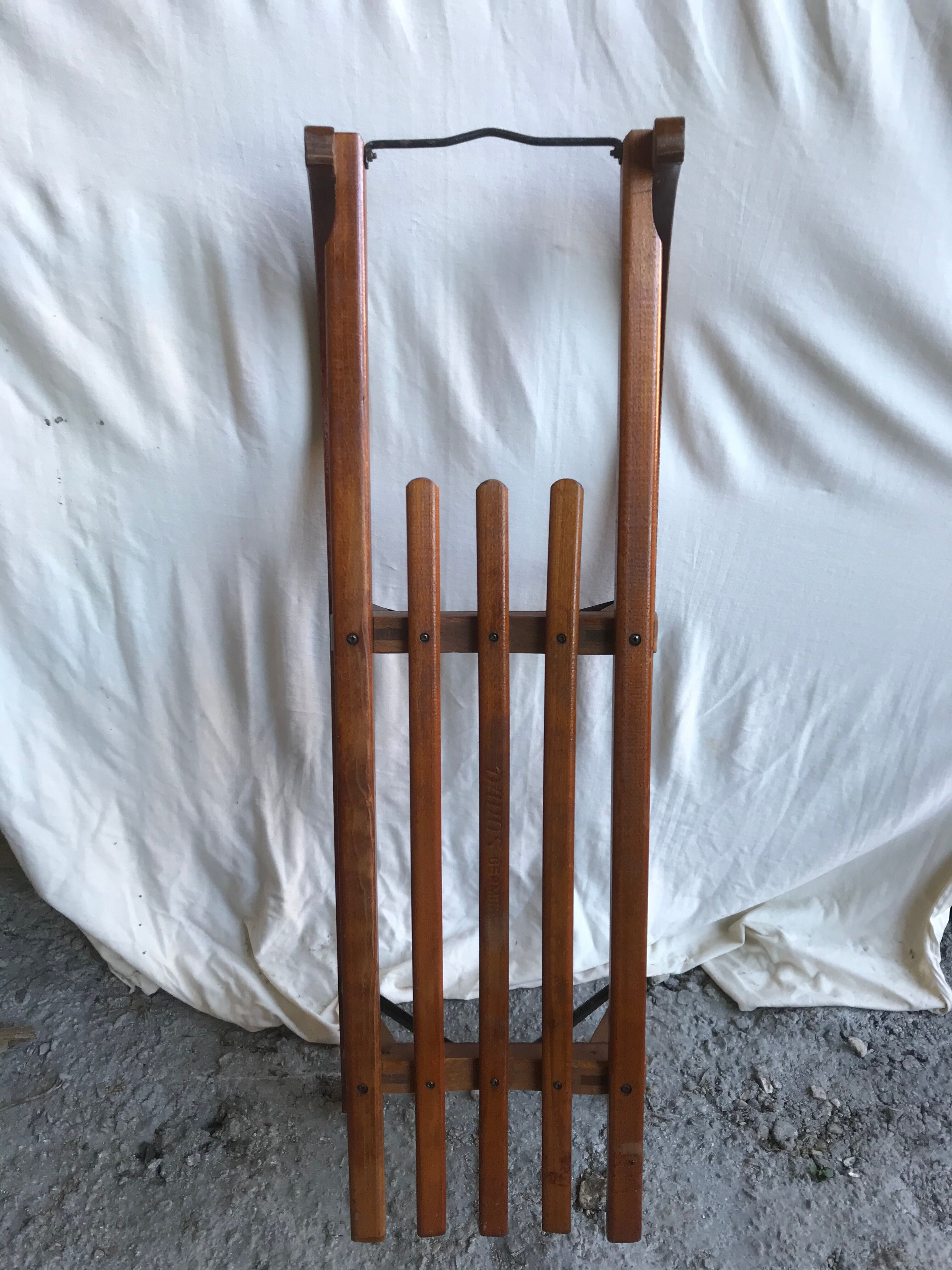 Former davos germina wood sledge