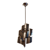 3-light chrome suspension