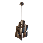 3-light chrome suspension