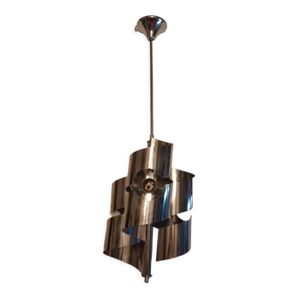 3-lamp chrome suspension