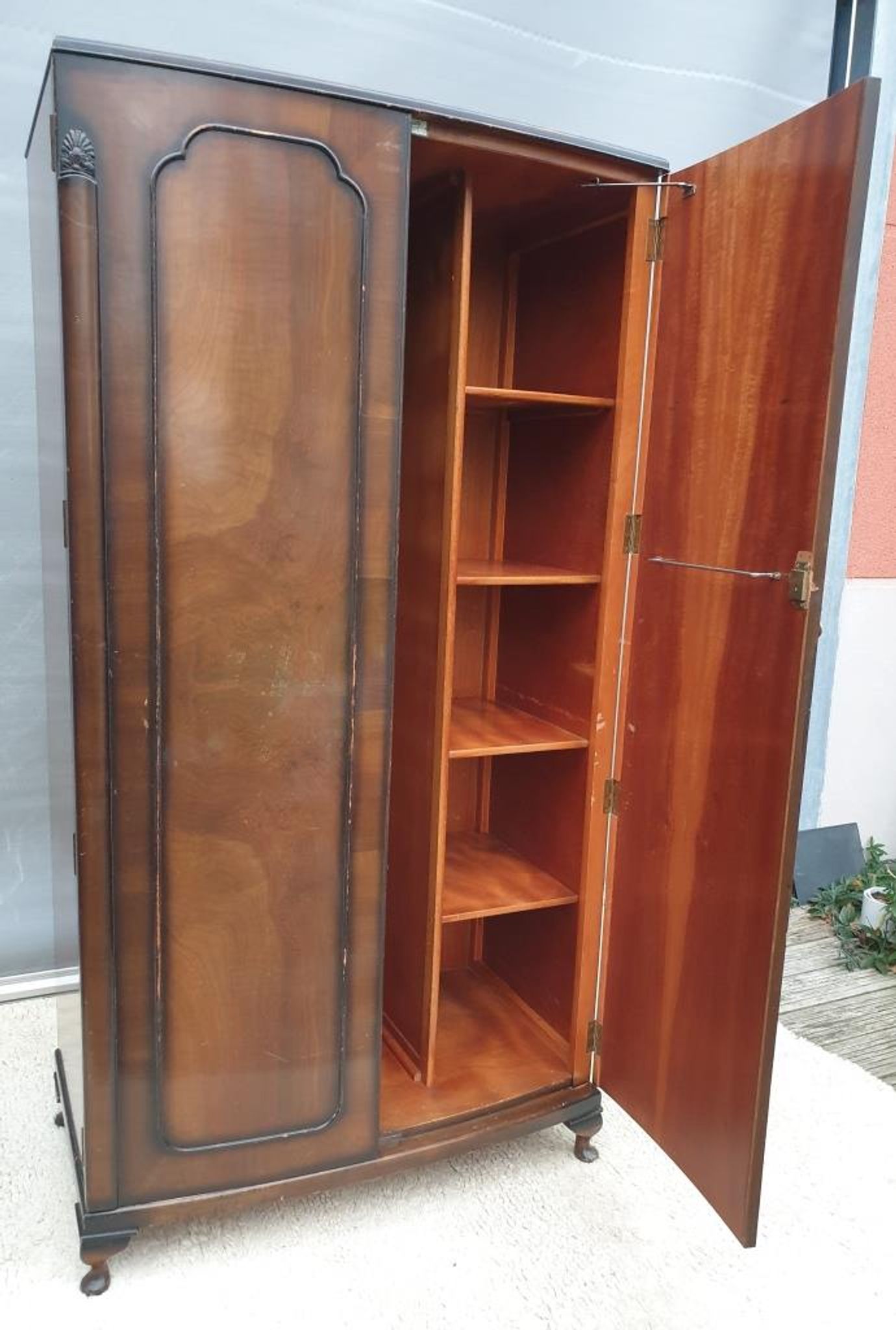 Armoire garde-robe du gentleman Art-Déco 1930 Butilux