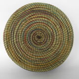 Natural vegetable fiber basket hand-woven Wall decoration