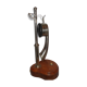 phone to cornea in 1900 on column with metal switch chrome