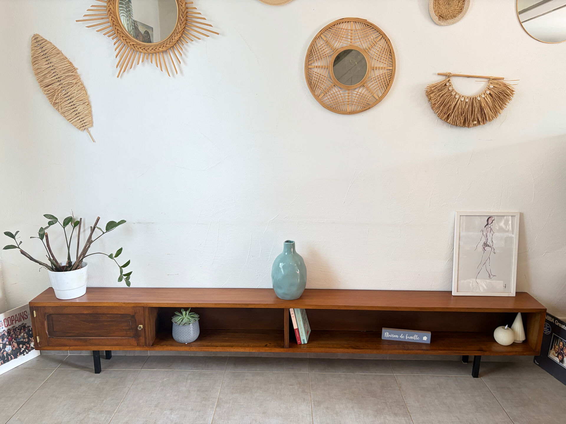 Vintage low enfilade (shallow)