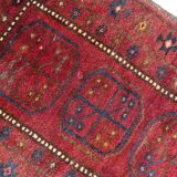 Handmade vintage Afghan Baluch rug 63cm x 109cm 1950s - 1С1169