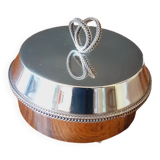 Silver-plated box by Bossi de Uberti, Italy, 1960s