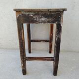 Patinated coffee farmhouse table