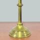 Church candelabra in gilded brass at the end of the 19th century