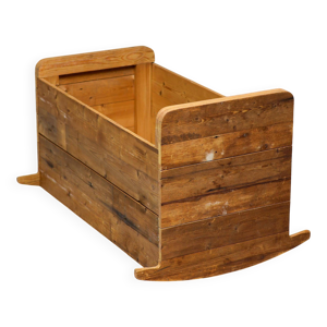Unique rocking coat rack - wood
