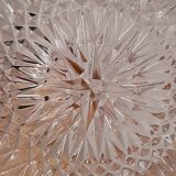 Glass wall or ceiling light from the 1970s.