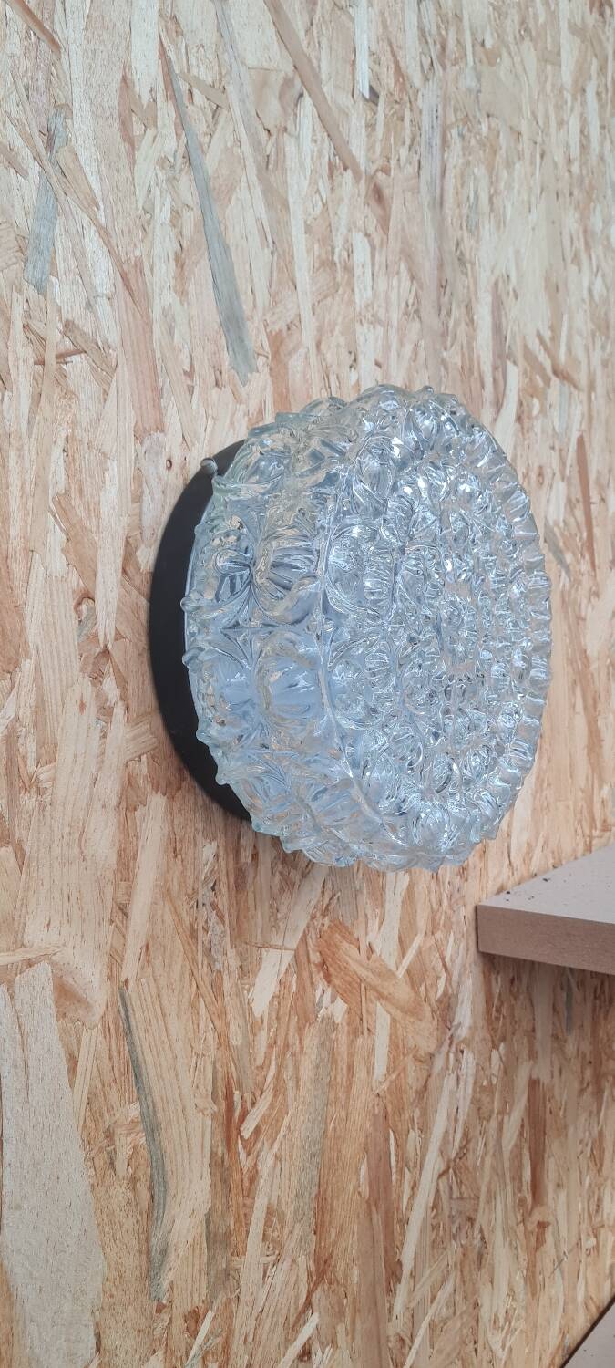 Chiseled glass ceiling light