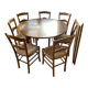 Lot 1 table and 7 chairs