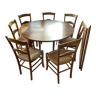 Lot 1 table et  7 chaises