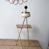 Vintage ashtray on feet