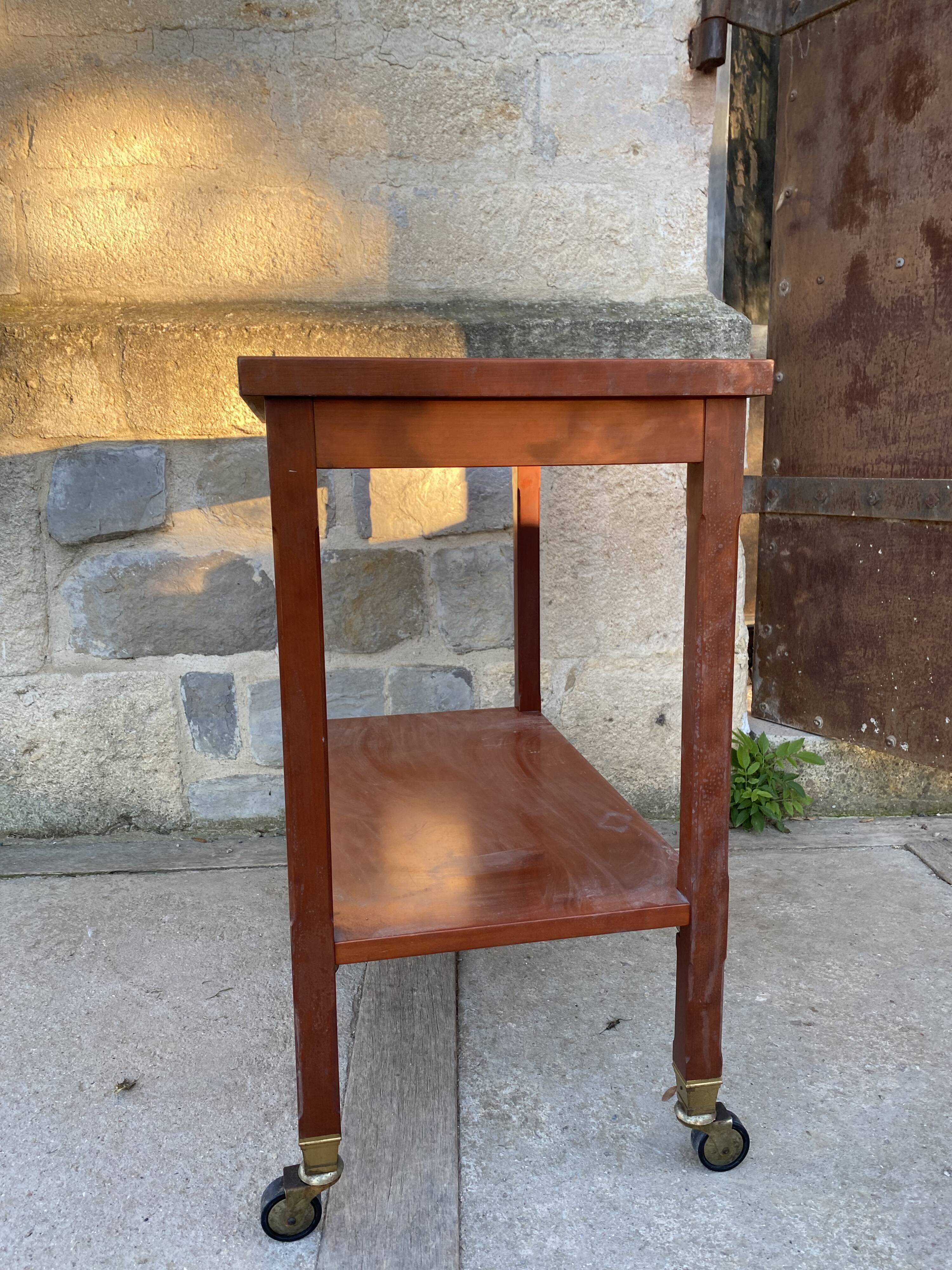 Leather and brass rolling service